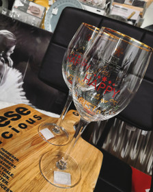 Merry Christmas- viinilasi