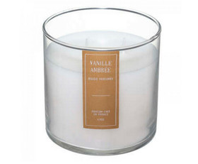 Tuoksukynttilä, itämainen vanilja & meripihka, 430g