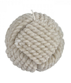 Pyöreä palmikkokynttilä, ⌀ 9,5cm