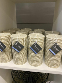 Palmikkokynttilä, 14cm