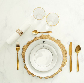 Kultainen lautasenalunen ⌀ 32cm