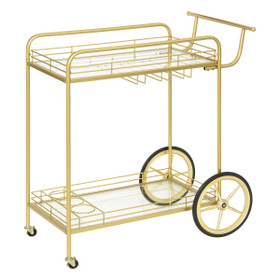 Kultainen tarjoiluvaunu