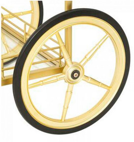 Kultainen tarjoiluvaunu