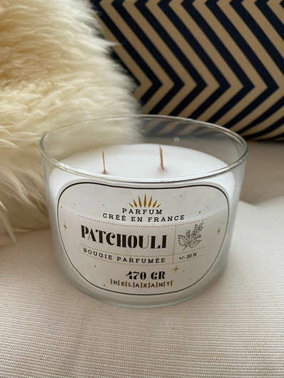 Tuoksukynttilä: Patsuli 470g