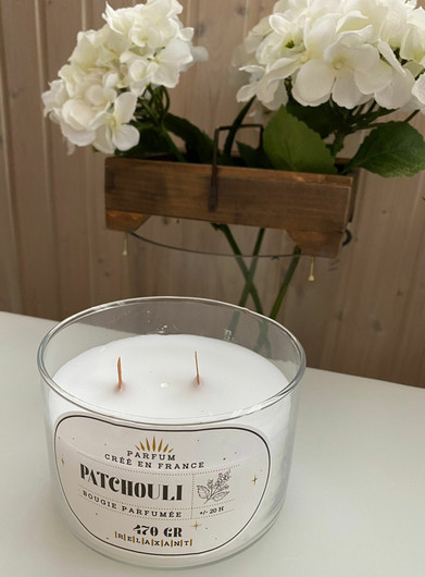 Tuoksukynttilä: Patsuli 470g