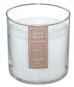 Tuoksukynttilä, pellavakukka, 430g