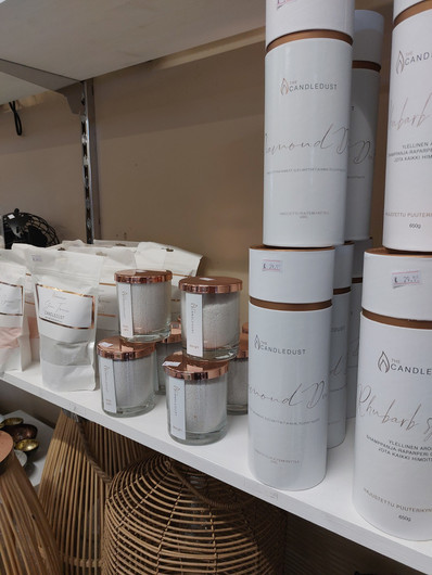 Puuterikynttilä: Nordic lights 160g