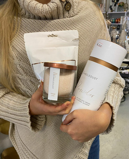 Puuterikynttilä: Nordic lights 160g