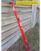 Työntötanko, toimitus PostNordin noutopisteeseen. 