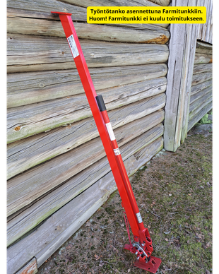 Työntötanko, toimitus PostNordin noutopisteeseen. 