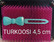Bow Barrets size 4,5 cm.Different colors.