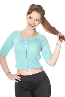 Dancing Days Raven neuletakki (4XL)