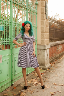 Dolly and Dotty Matilda Stripe Wrap kellomekko