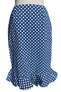 Sininen Polka Dot kynähame (UK10/S)