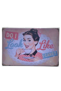 Do I Look Like I care - kyltti