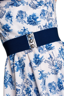 Hell Bunny navy patellavyö (XS-S)