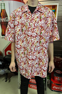 Pin-up tyttökuosinen paita (4XL)