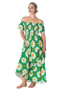 Banned Crazy Daisy Smock maksimekko