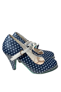 Banned Polka Dot korkokengät (38)