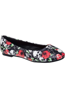 Banned Skull Rose ballerinat (37)