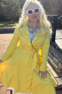 Collectif keltainen trenssitakki (UK12/M)