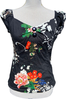 Collectif Dolores toppi musta kukallinen (UK12/M)