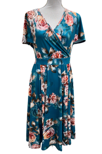 Lady Vintage Floral Lyra kellomekko (UK18/2XL)