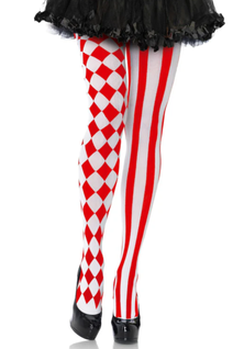 Leg Avenue Red Harlequin sukkahousut