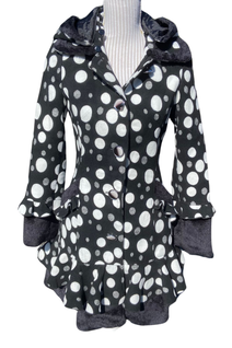 Hearts and Roses pallokuosinen takki (UK10/S)