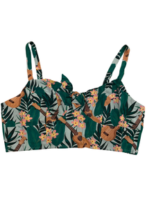 Hell Bunny tiki toppi (UK18/2XL)