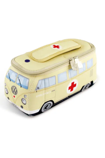 Volkswagen keltainen ambulanssi pussukka (S)