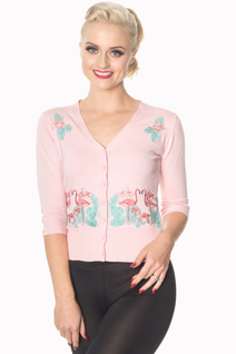 Banned Flamingo Pink neuletakki
