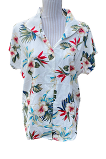 Rock n Romance valkoinen paita (UK16/XL)