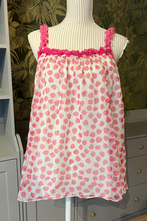 Vadelma babydoll yöasu