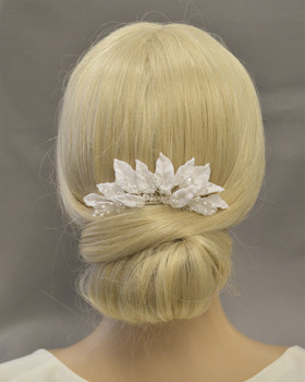 Leaves hiuskampa, valkoinen