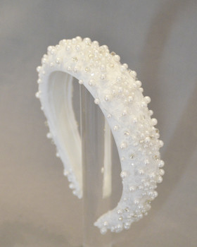 Helmi & pitsi panta, vaalea ivory