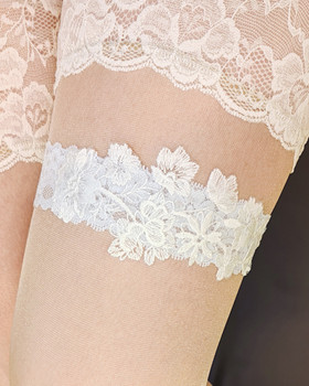 Selina sukkanauha, vaaleansininen