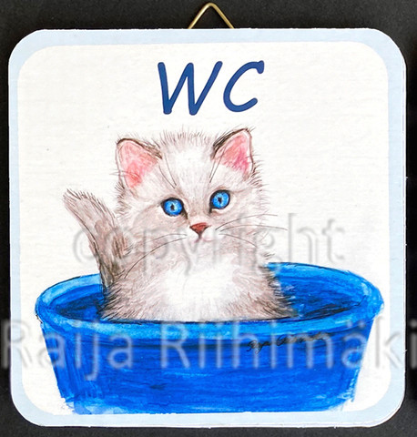 WC-kyltti 6