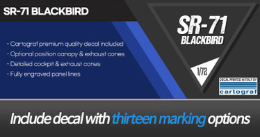 SR-71 BLACKBIRD 1/72 