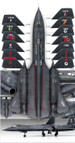 SR-71 BLACKBIRD 1/72 