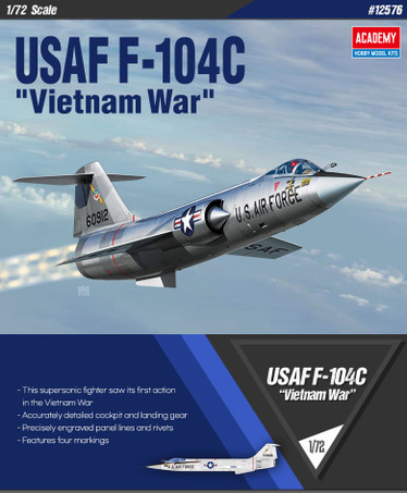 USAF F-104C  Starfighter Vietnam War