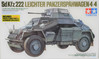 SD.KFZ.222 W/PHOTO ETCHED PART
