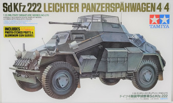 SD.KFZ.222 W/PHOTO ETCHED PART