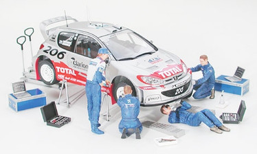 1/24 RALLY MECHANICS SET