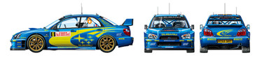 SUBARU IMPREZA WRC MONTE CARLO '05