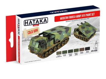 HTK-AS65 Modern Finnish Army AFV paint set