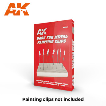 BASE FOR METAL PAINTING CLIPS