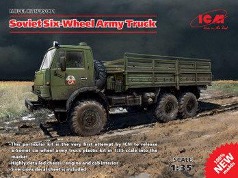 Soviet Six-Wheel Army Truck - Kamaz 4310