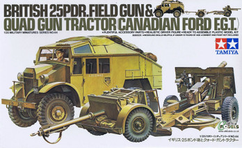 British 25 Pndr Gun/Quad Kit