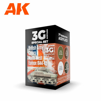 BRITISH ARMY COLORS NORTH-WEST EUROPE 1944-45